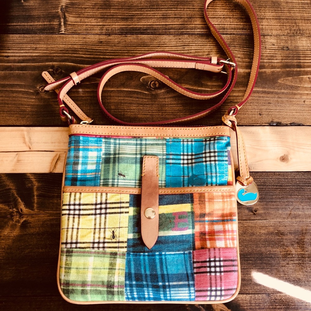 Dooney and Bourke Madras Picnic Ants crossbody